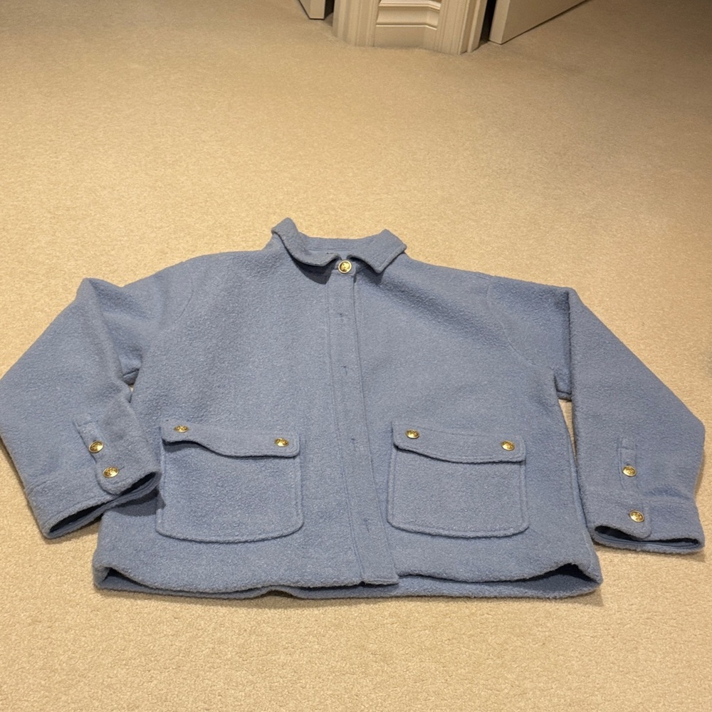 J. Crew Blue Wool Jacket